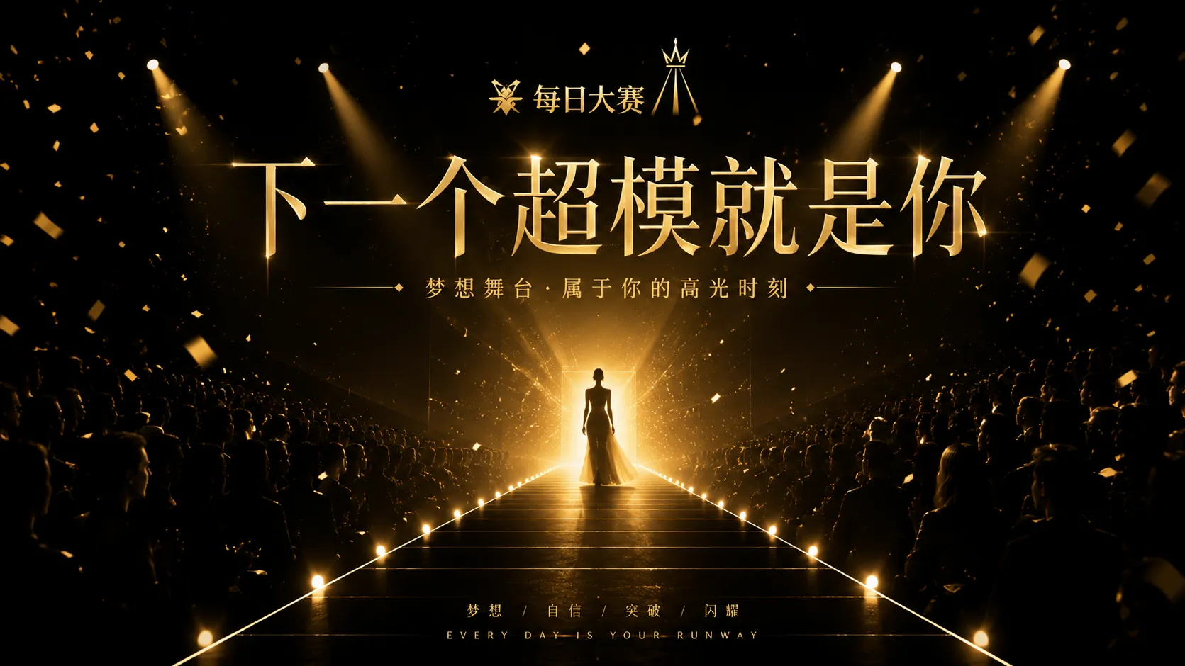 每日大赛舞台时尚品牌封面